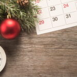 Christmas count down decorations calendar clock
