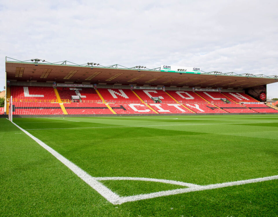 Lincoln city football club field