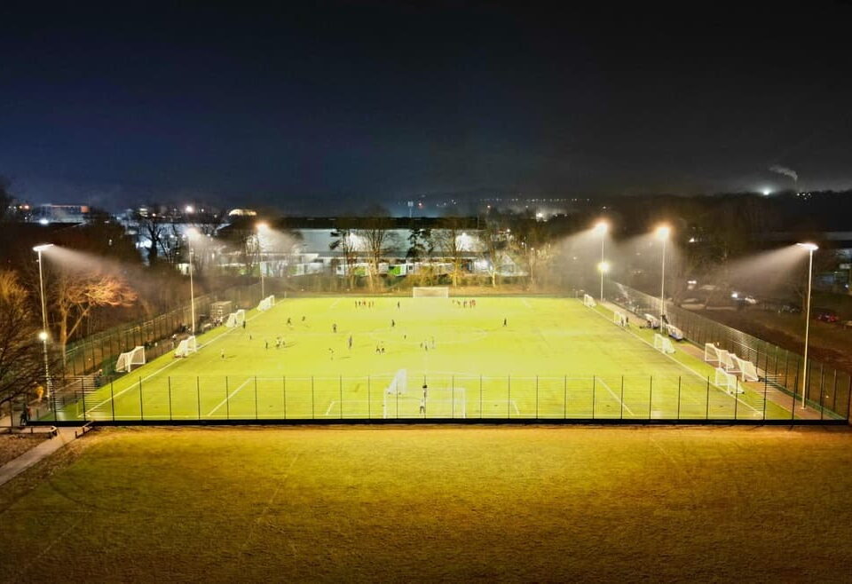 football-field-park-at-night