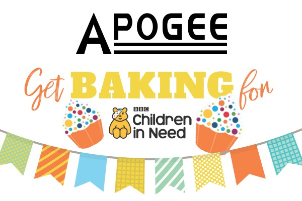 Apogee Baking Children in Need poster