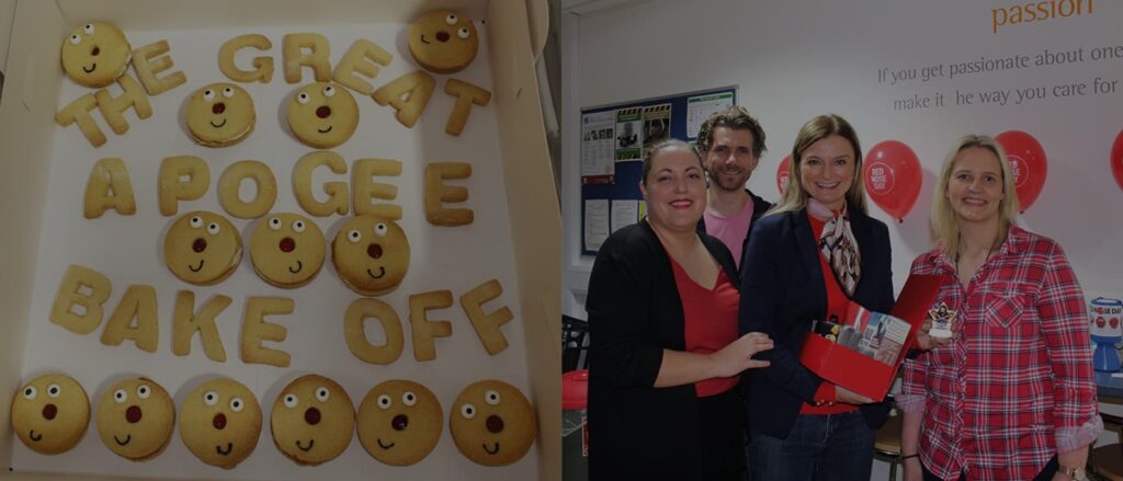 Apogee's great British bake-off to raise money for cancer research.
