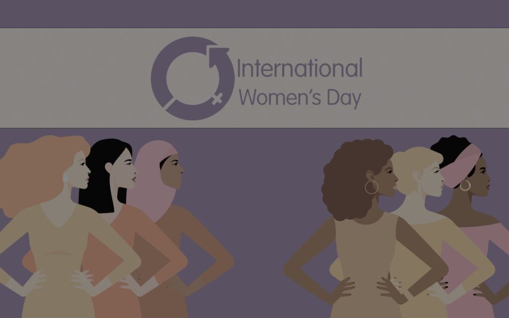 International women's day header image