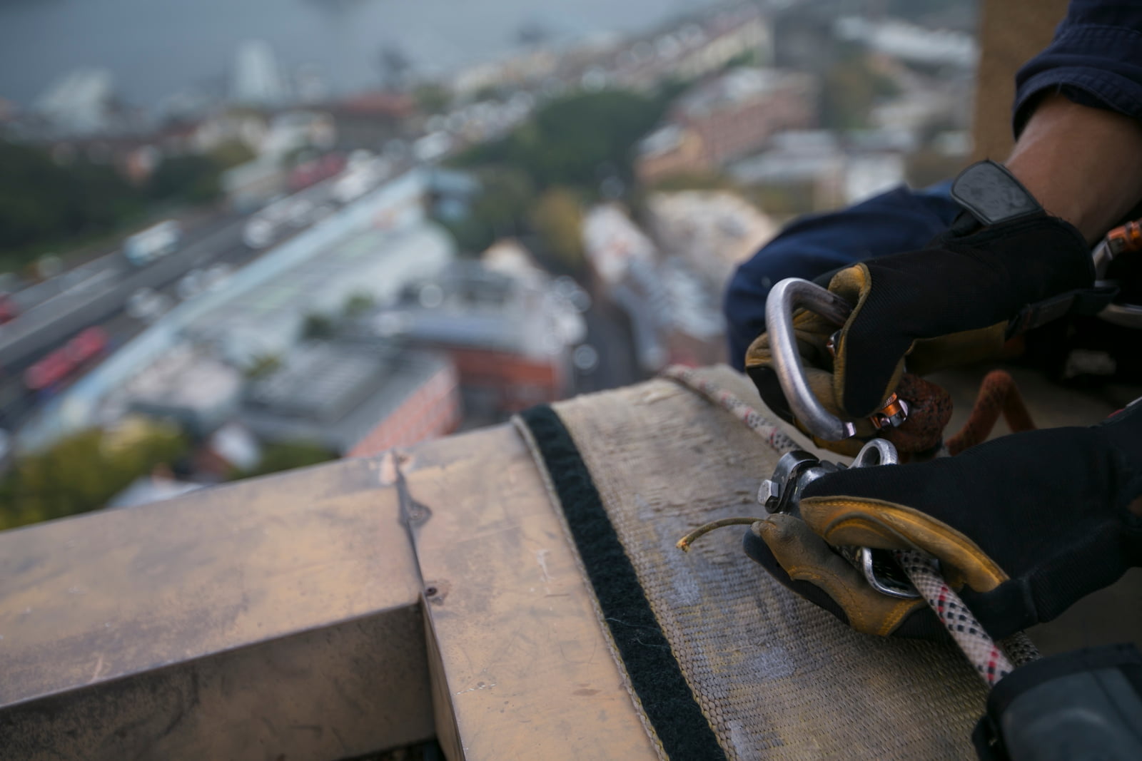 Abseiler Maidstone Tunbridge Wells Trust Wohltätigkeitsveranstaltung 2