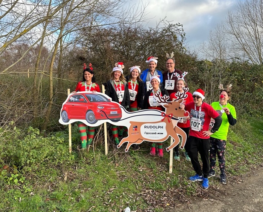 rudolph fun run aylesford